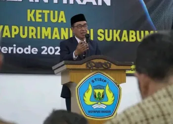 Sekda Sukabumi Lantik Cepta Hery sebagai Ketua STISIP WPM 2025–2029