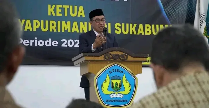 Sekda Sukabumi Lantik Cepta Hery sebagai Ketua STISIP WPM 2025–2029