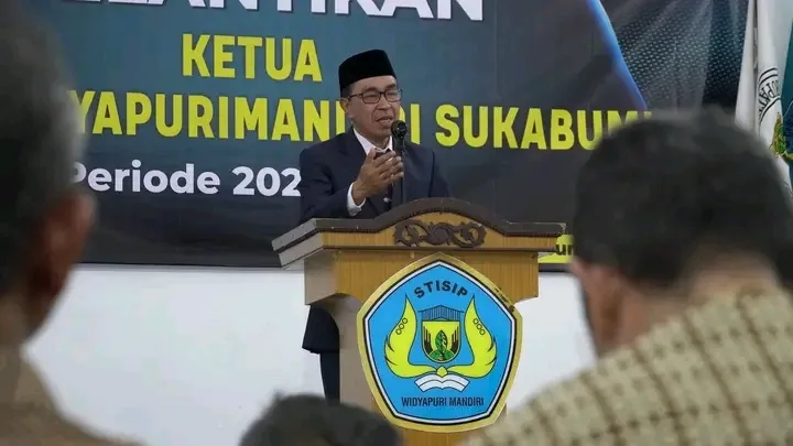 Sekda Sukabumi Lantik Cepta Hery sebagai Ketua STISIP WPM 2025–2029