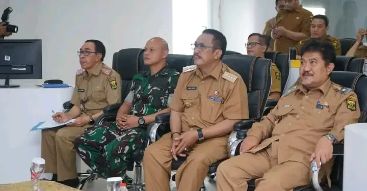 Pemkab Sukabumi Ikuti Rakor Nasional Pengendalian Inflasi 2025