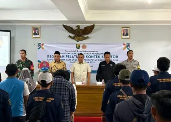 Diskominfosan Dorong Literasi Digital Lewat Pelatihan Pemuda di Desa Gede Pangrango