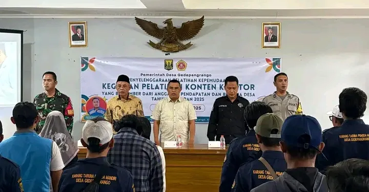 Diskominfosan Dorong Literasi Digital Lewat Pelatihan Pemuda di Desa Gede Pangrango