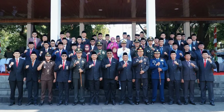 DRPD Kabupaten Sukabumi Melakukan Upacara Peringatan Hari Kesaktian Pancasila Tingkat Kabupaten Sukabumi Tahun 2025