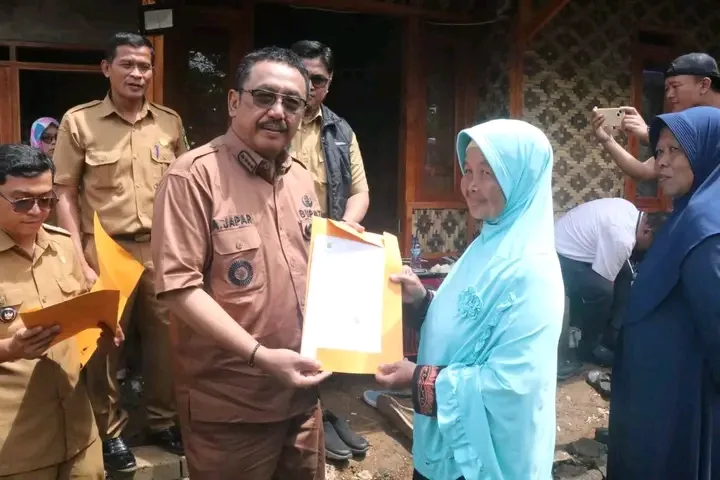 Pemkab Sukabumi Pastikan Warga Terdampak Bencana di Nyalindung Telah Terfasilitasi Hunian Layak