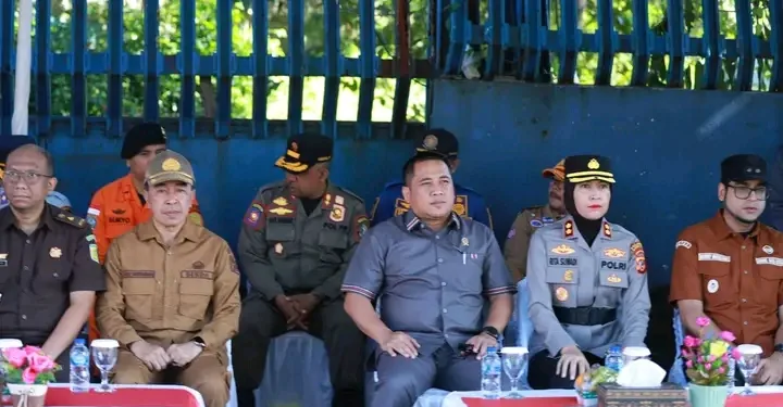 Sekda Sukabumi Hadiri Apel Siaga Bencana, Ajak Masyarakat Tetap Waspada