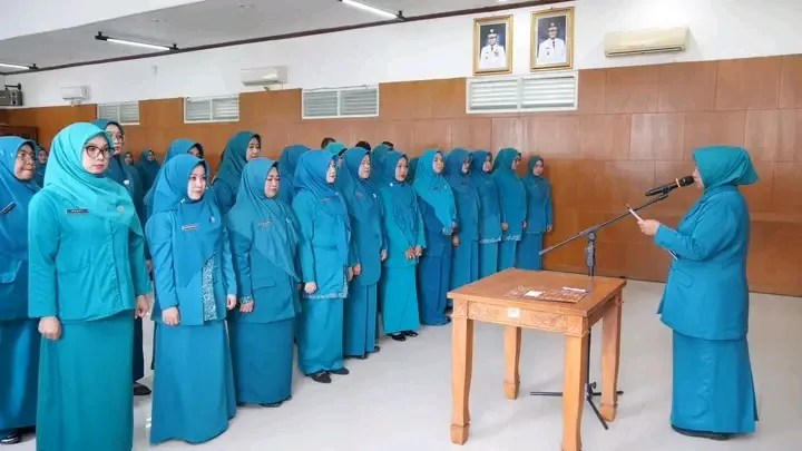 23 Ketua TP PKK Kecamatan Sukabumi Resmi Dilantik