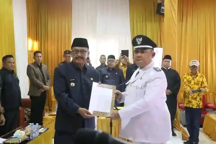 Hilman Nulhakim Resmi Dilantik Jadi Kades Pawenang
