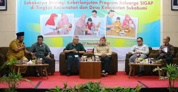 Lokakarya Keberlanjutan Program Keluarga SIGAP Wujudkan Generasi Emas 2045