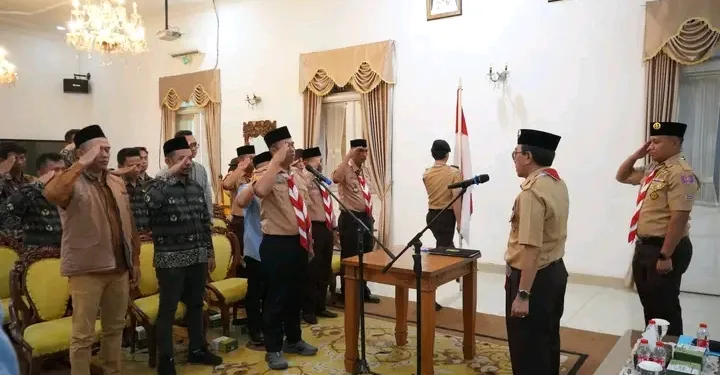Kwarcab Sukabumi Resmi Lantik Pengurus Mabisaka dan Pinsaka Adhyasta Pemilu