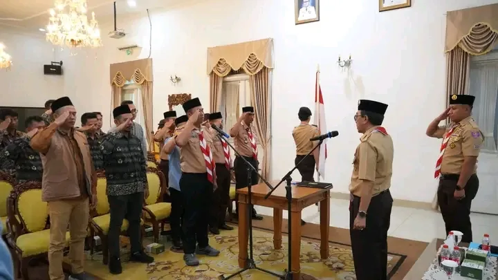 Kwarcab Sukabumi Resmi Lantik Pengurus Mabisaka dan Pinsaka Adhyasta Pemilu