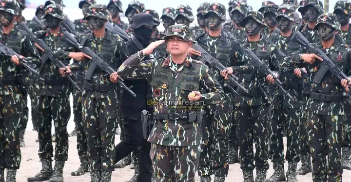 Resimen II Tutup Pembinaan Juang dan Tradisi Pelopor di Palabuhanratu