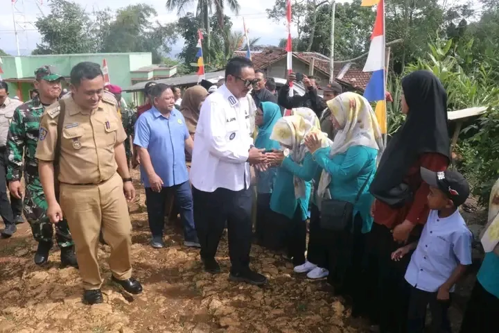 Huntap Jampang Tengah Dibangun, Pemulihan Pasca Bencana Dimulai.