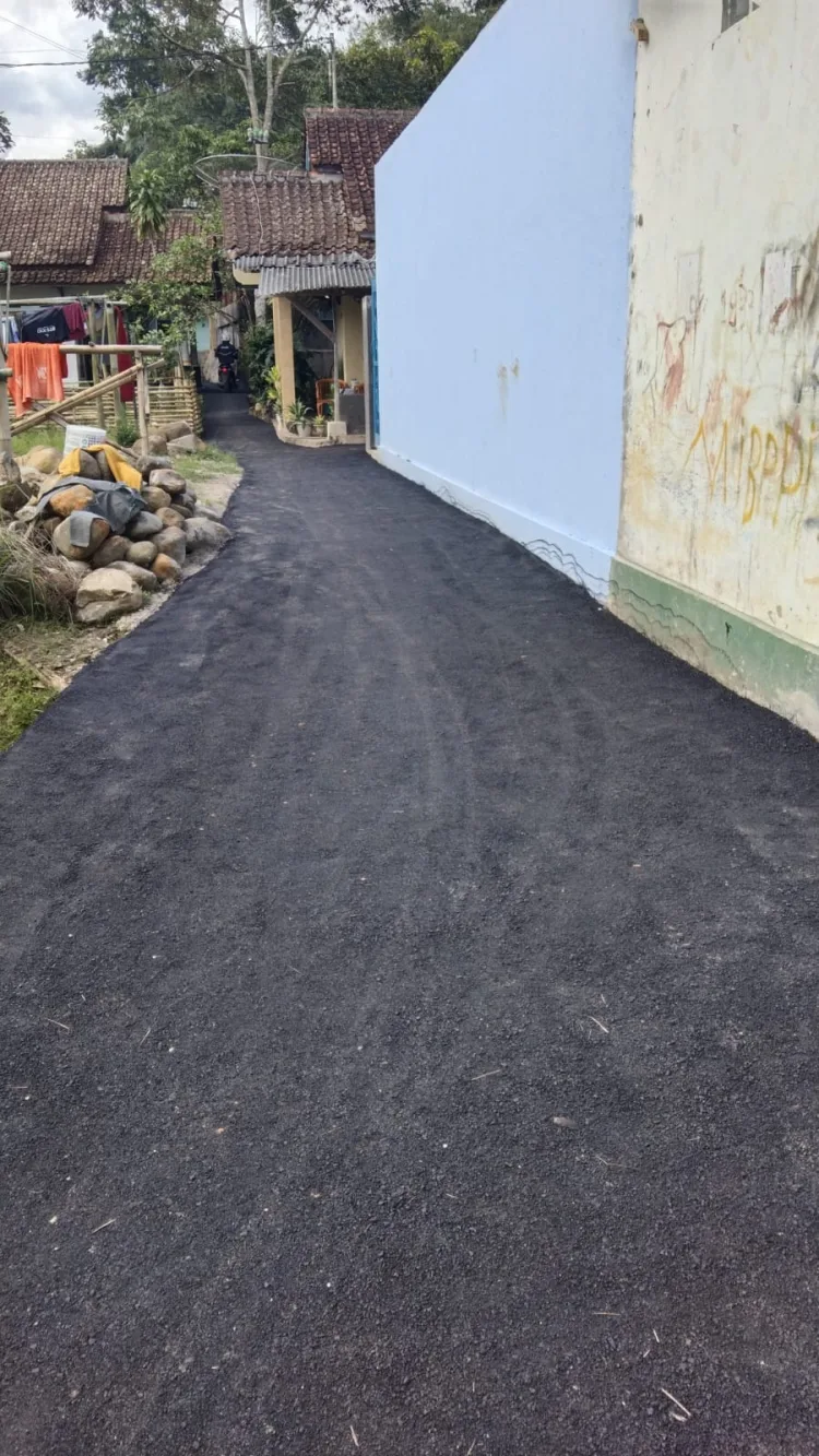 Jaling Cibuntu Pondokkaso Tengah sekarang mulus