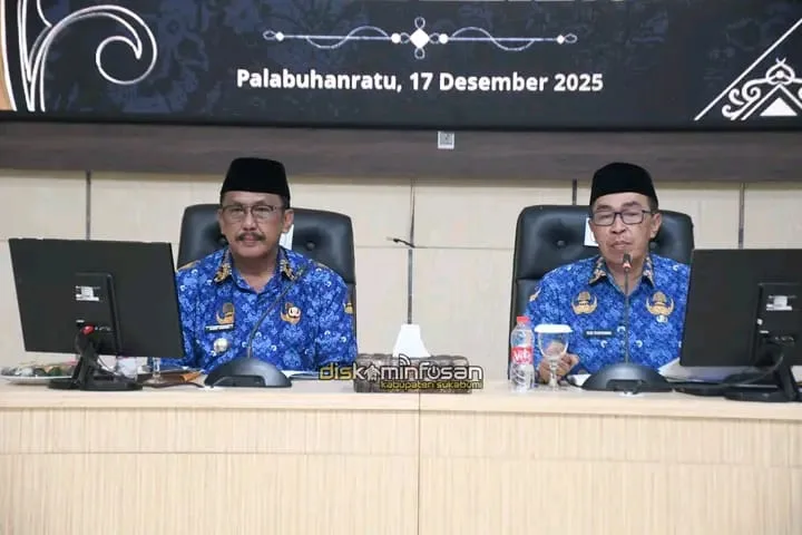 Rapat Dinas Desember, Pemkab Sukabumi Fokus Kesiapsiagaan Bencana