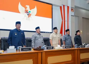 DPRD Sukabumi Gelar Rapat Paripurna Ke 43 Tahun Sidang 2025
