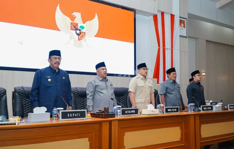 DPRD Sukabumi Gelar Rapat Paripurna Ke 43 Tahun Sidang 2025