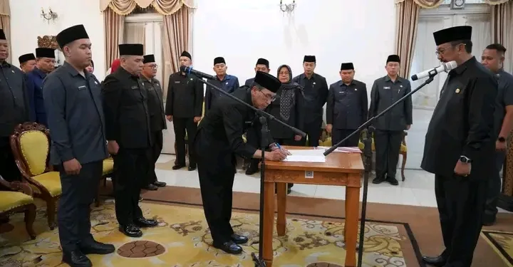 Bupati Sukabumi Kukuhkan Jabatan Manajerial Pasca Perubahan SOTK