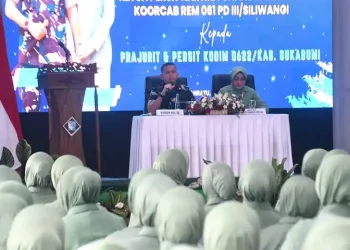 Kunker Danrem 061 Perkuat Stabilitas Wilayah Sukabumi