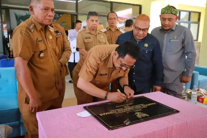 Kantor Kecamatan Ciemas Diresmikan, Bupati Dorong Peningkatan Kualitas Layanan
