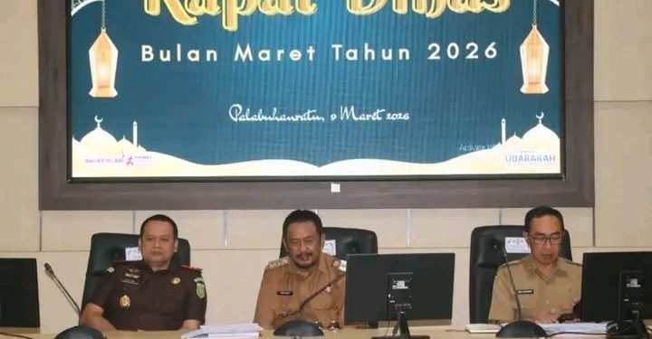 Rapat Dinas Pemkab Sukabumi Bahas Persiapan Lebaran dan Ketahanan Pangan