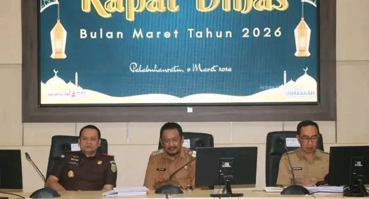Rapat Dinas Pemkab Sukabumi Bahas Persiapan Lebaran dan Ketahanan Pangan