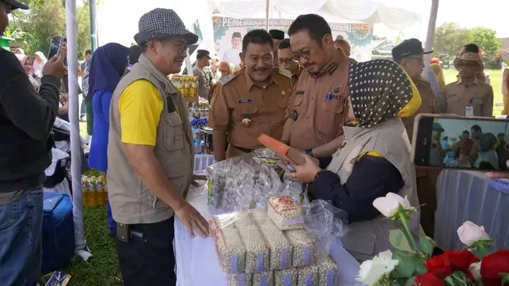 Dinas Perdagangan Sukabumi Gelar Bazar Ramadan, Bupati Ajak Warga Beli Produk Lokal