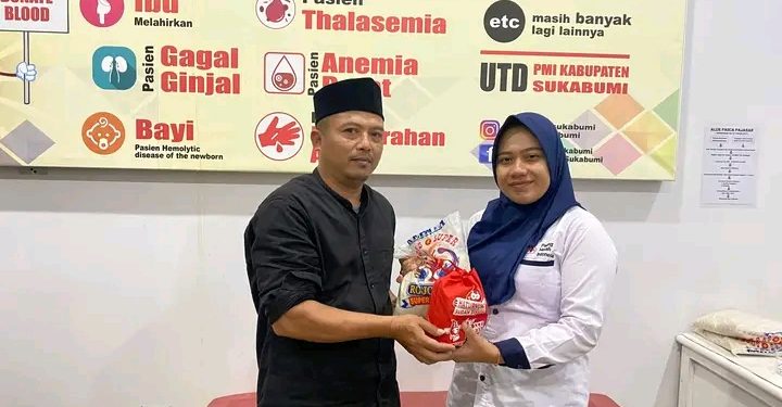 PMI Sukabumi Siapkan 400 Paket Beras dan Minyak Goreng untuk Pendonor Darah Ramadan