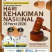 Hari Kehakiman Nasional, Disbudpora Sukabumi Perkuat Integritas dan Kepatuhan Hukum