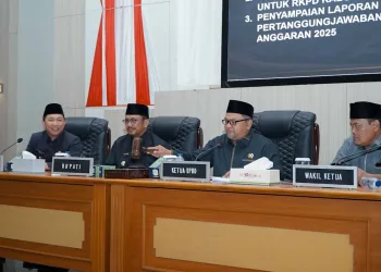 Rapat paripurna ke-2 DPRD Sukabumi bahas reses, pokok pikiran, dan LKPJ 2025