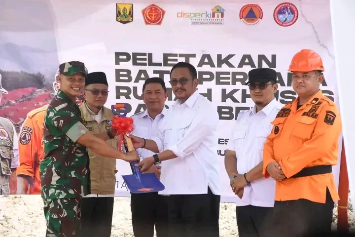 Disperkim Sukabumi mulai pembangunan Kampung Mubarakah untuk hunian pascabencana