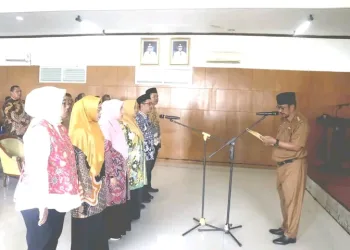 Pelantikan pengurus FSKSS 2025-2030, bupati sebut mitra strategis masyarakat