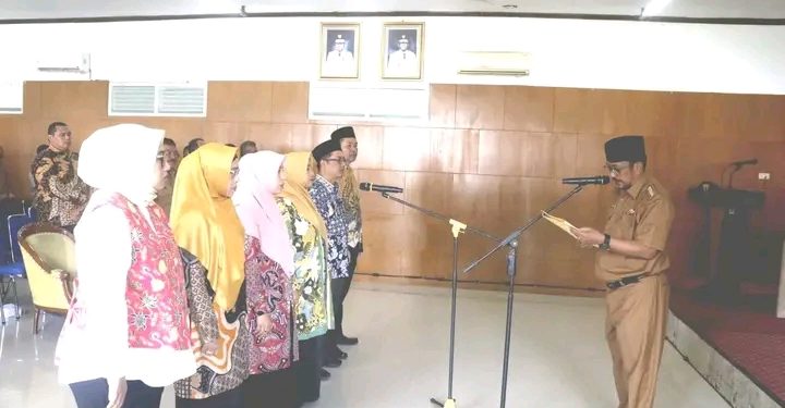 Pelantikan pengurus FSKSS 2025-2030, bupati sebut mitra strategis masyarakat