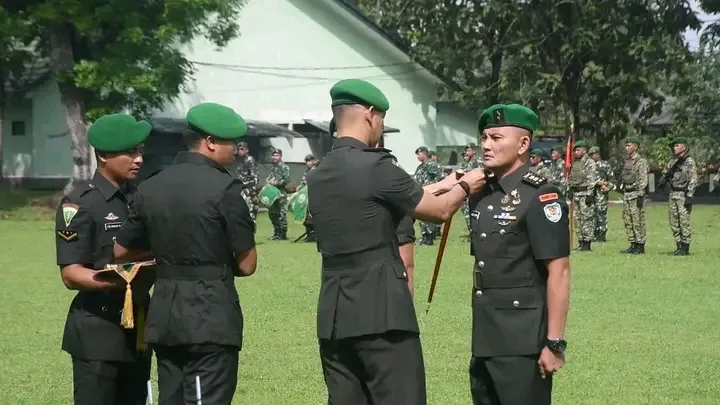 Sertijab danyonif 310/kk, wabup tekankan sinergi jaga keamanan wilayah