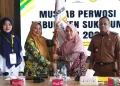 Rina Rosmaniar Japar terpilih sebagai ketua Perwosi Sukabumi 2026-2030