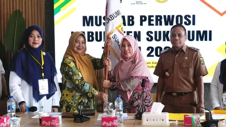 Rina Rosmaniar Japar terpilih sebagai ketua Perwosi Sukabumi 2026-2030