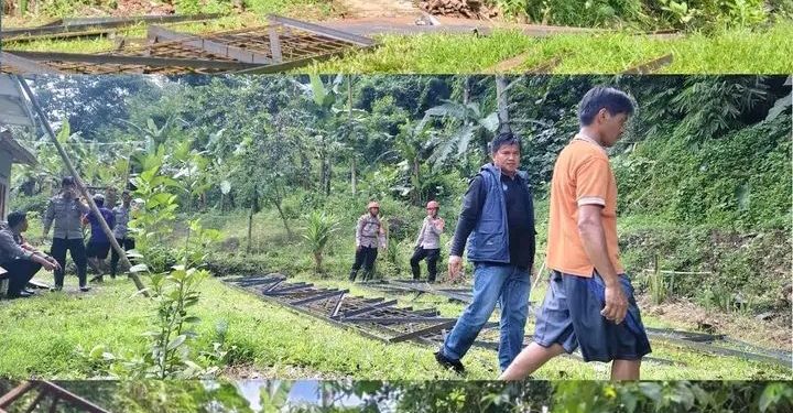 Disperkim, Pembangunan Jembatan Kamandoran Cibadak Dimula