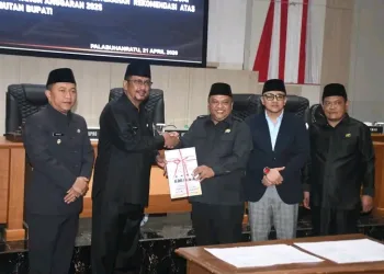 Bupati Hadiri Rapat Paripurna DPRD Sukabumi 2026 Bahas Rekomendasi LKPJ 2025