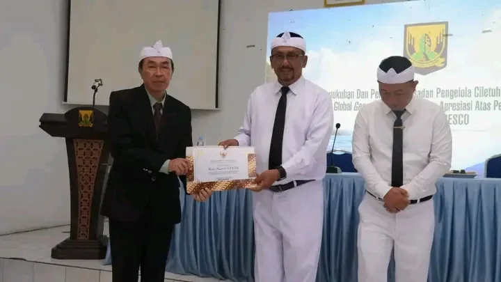 BP CPUGGp dikukuhkan, Bupati sebut geopark sebagai laboratorium pembangunan berkelanjutan