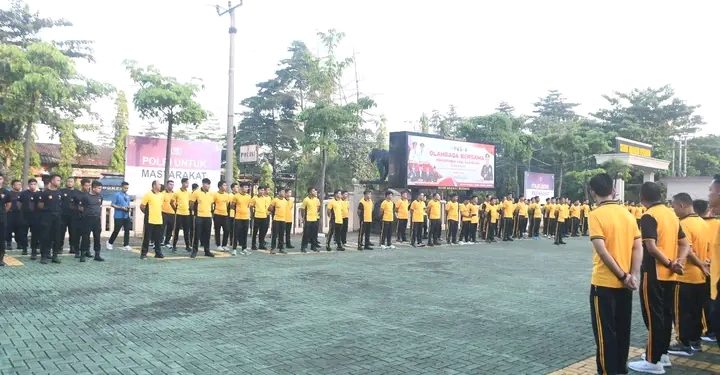 Polres Sukabumi dan Forkopimda gelar olahraga bersama, perkuat kesiapan K3 dan kamtibmas