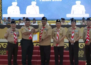 Rakercab Pramuka Sukabumi 2026, Bupati apresiasi peran aktif dalam aksi kemanusiaan