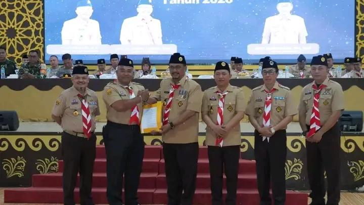 Rakercab Pramuka Sukabumi 2026, Bupati apresiasi peran aktif dalam aksi kemanusiaan