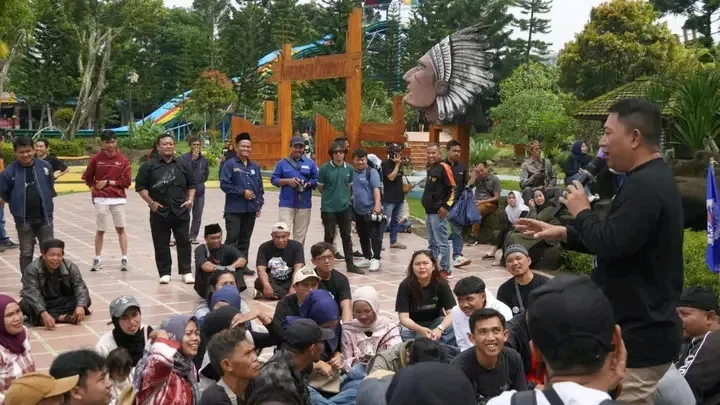 May Day Sukabumi, Wabup hadiri kegiatan Sarbumusi yang berlangsung dialogis dan kekeluargaan
