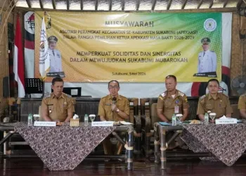 Muscab Apekkasi Sukabumi, sekda dorong sinergi camat untuk pembangunan daerah