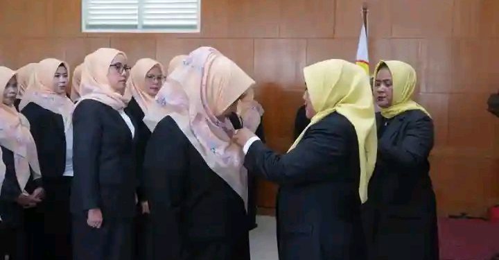 Perwosi Kabupaten Sukabumi dilantik, dorong perempuan aktif berolahraga