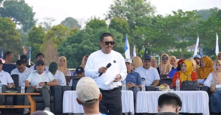 Pemkab Sukabumi hadirkan layanan masyarakat dalam gebyar nobar Persib di Nagrak