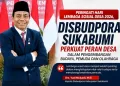 Peringati Hari Lembaga Sosial Desa 2026, Disbudpora Sukabumi Dorong Potensi Desa