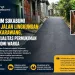 Disperkim Sukabumi Bangun Jalan Lingkungan di Desa Karawang, Dorong Kualitas Permukiman dan Ekonomi Warga
