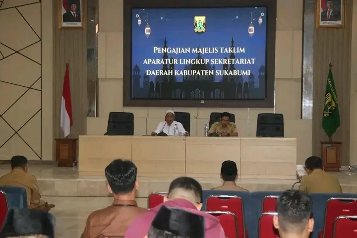 Sekda Sukabumi Hadiri MTA, Perkuat Mental Spiritual Aparatur