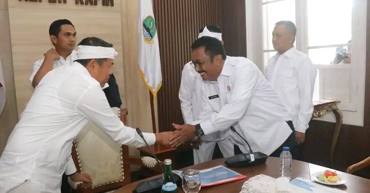 DPMPTSP Kabupaten Sukabumi Hadiri Deklarasi Integritas Pemegang IUP