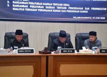 DPRD Kabupaten Sukabumi Bahas Raperda Pertanggungjawaban APBD 2025